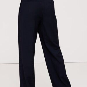 Classic Navy Blue Trousers - heavy material - beautifully made
